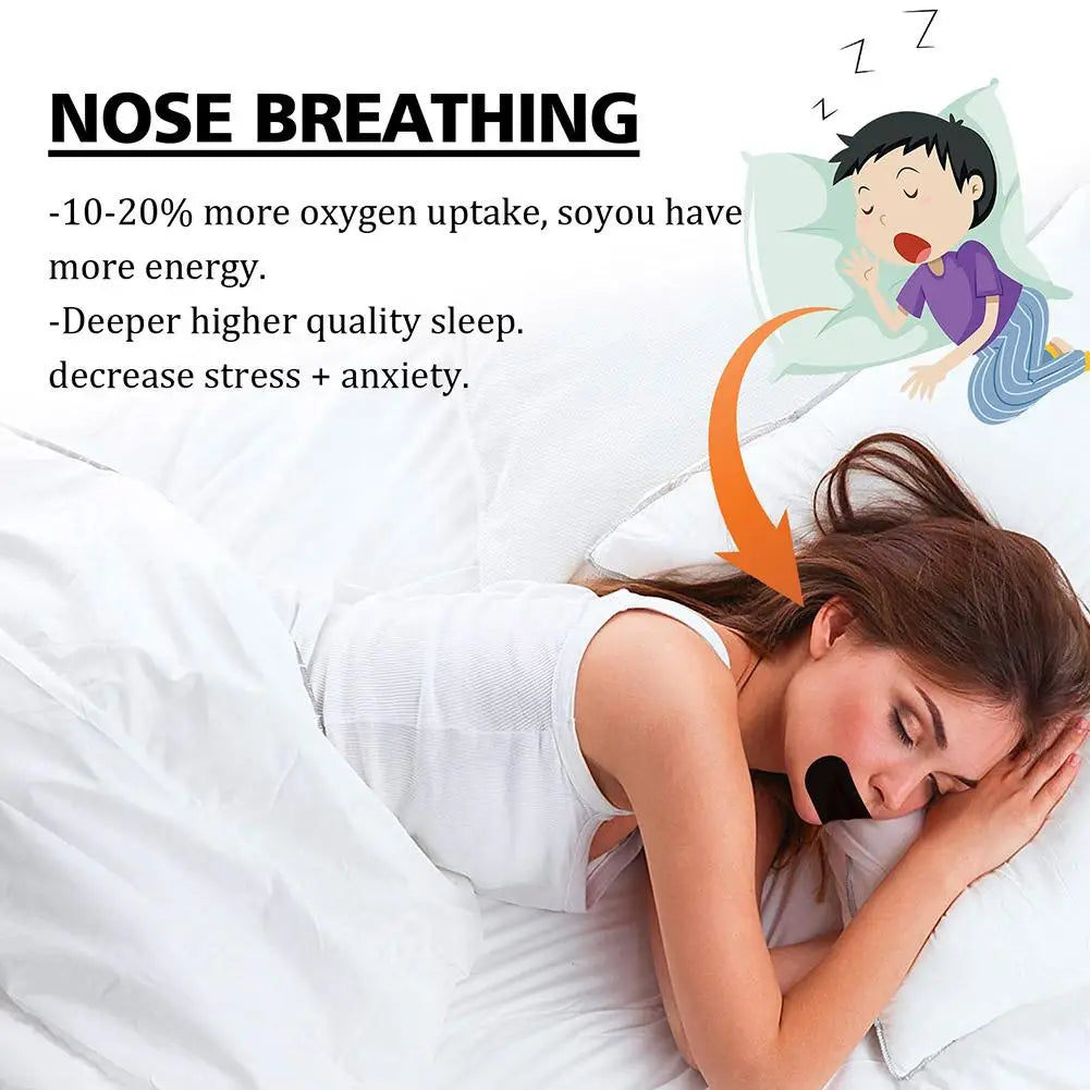Anti-Snoring Mouth Tape – Better Sleep & Clear Breathing